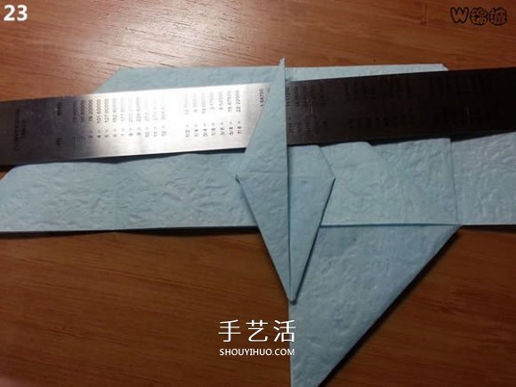 卡通天使的折纸教程 手工折可爱的天使图解(图24)