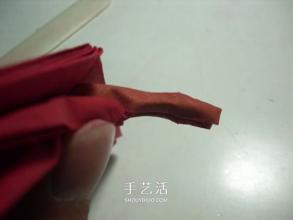 手工篝火的折纸方法 怎么折纸火焰图解教程(图30)