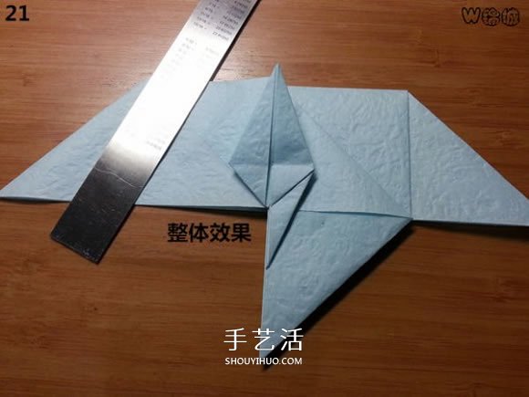 卡通天使的折纸教程 手工折可爱的天使图解(图22)