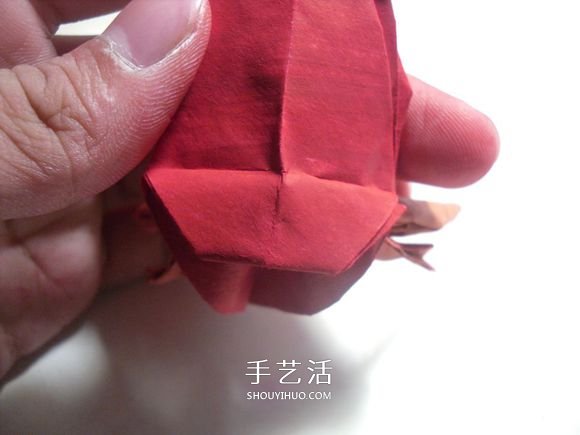 手工篝火的折纸方法 怎么折纸火焰图解教程(图36)