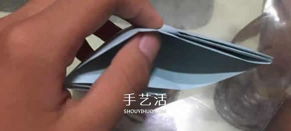 手工乌纱帽的折法图解 古代官帽怎么折步骤(图7)