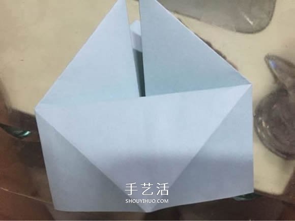手工乌纱帽的折法图解 古代官帽怎么折步骤(图9)