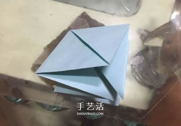 手工乌纱帽的折法图解 古代官帽怎么折步骤(图8)