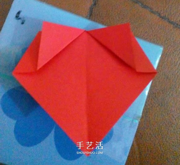 怎么折纸兔子鞋的过程 手工兔子鞋子的折法(图7)