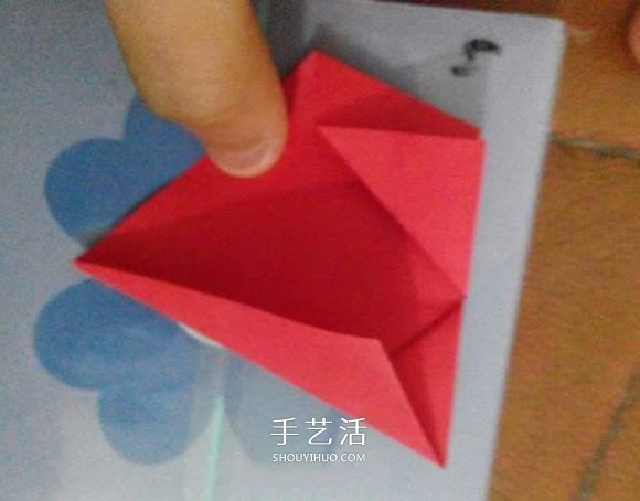 怎么折纸兔子鞋的过程 手工兔子鞋子的折法(图8)