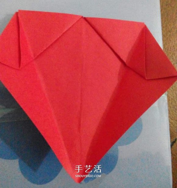 怎么折纸兔子鞋的过程 手工兔子鞋子的折法(图9)