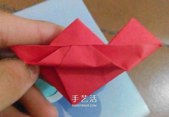 怎么折纸兔子鞋的过程 手工兔子鞋子的折法(图15)