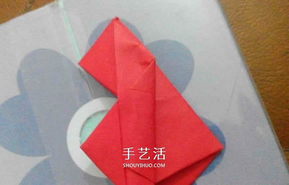 怎么折纸兔子鞋的过程 手工兔子鞋子的折法(图16)