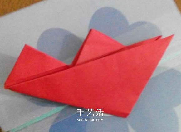 怎么折纸兔子鞋的过程 手工兔子鞋子的折法(图17)