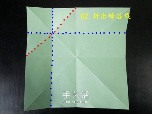 手工折纸坦克图解教程 坦克怎么折的详细步骤(图7)