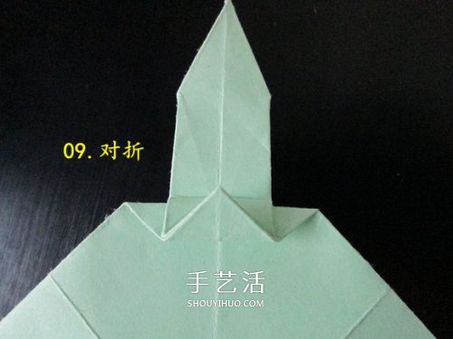 手工折纸坦克图解教程 坦克怎么折的详细步骤(图14)