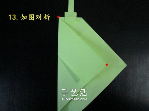 手工折纸坦克图解教程 坦克怎么折的详细步骤(图18)