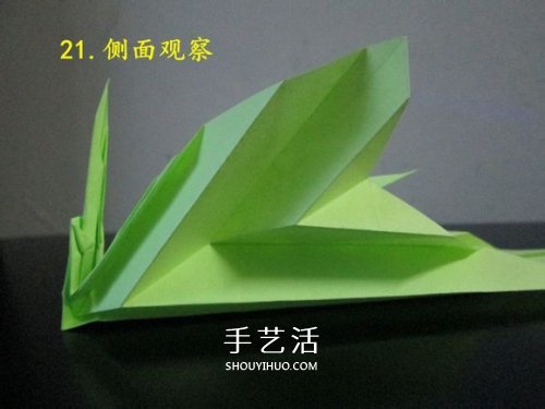手工折纸坦克图解教程 坦克怎么折的详细步骤(图26)