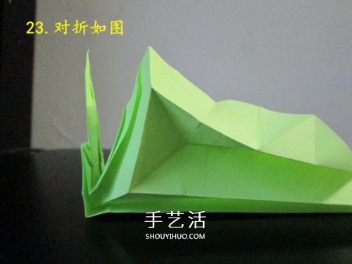 手工折纸坦克图解教程 坦克怎么折的详细步骤(图28)
