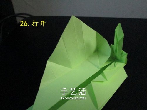 手工折纸坦克图解教程 坦克怎么折的详细步骤(图31)