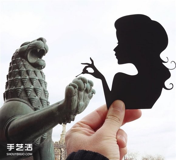 当剪纸艺术遇上建筑 全球地标都被他玩坏了！(图4)
