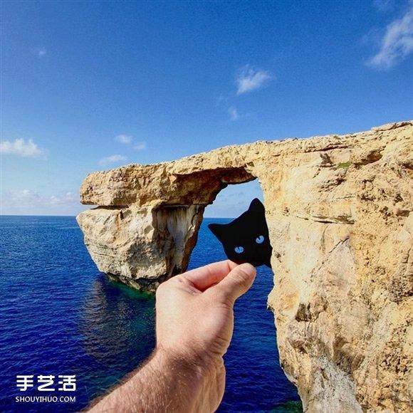 当剪纸艺术遇上建筑 全球地标都被他玩坏了！(图6)