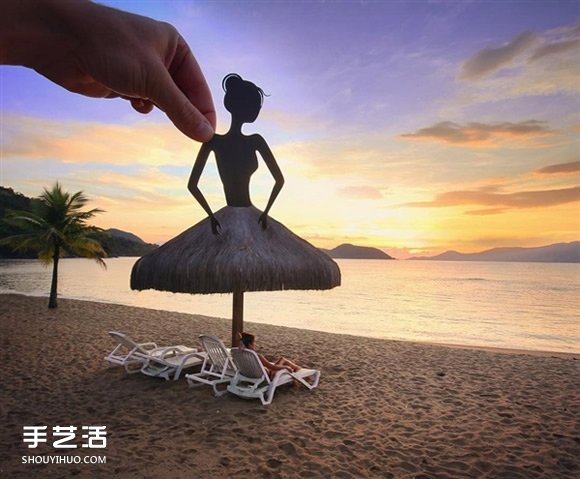 当剪纸艺术遇上建筑 全球地标都被他玩坏了！(图19)