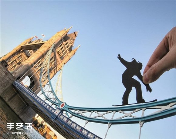 当剪纸艺术遇上建筑 全球地标都被他玩坏了！(图31)