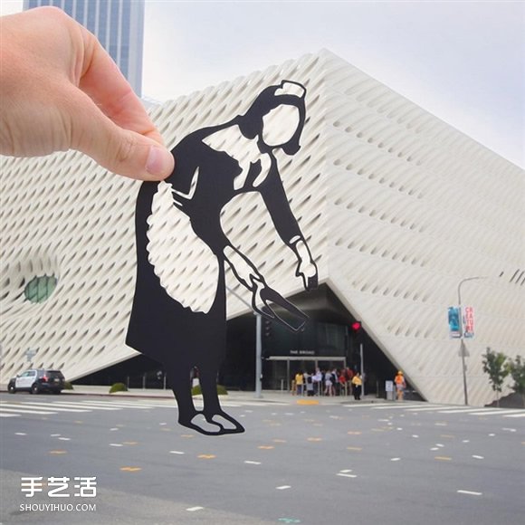 当剪纸艺术遇上建筑 全球地标都被他玩坏了！(图41)