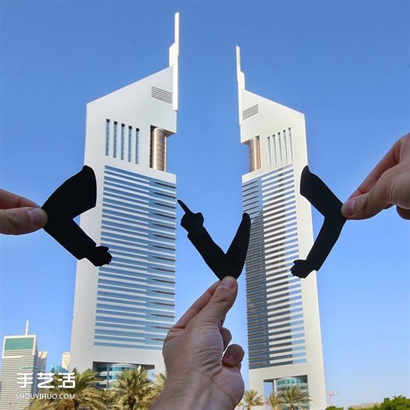 当剪纸艺术遇上建筑 全球地标都被他玩坏了！(图43)