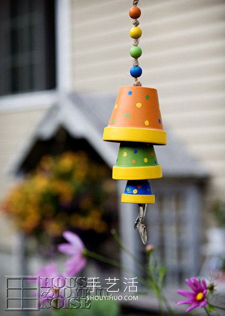 废品旧物再利用！自制创意春天风铃的教程(图40)
