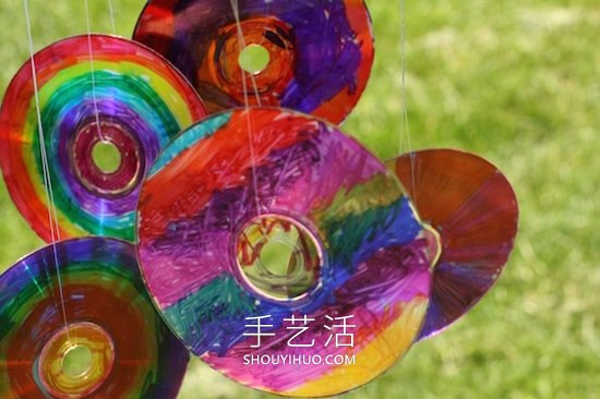 废品旧物再利用！自制创意春天风铃的教程(图67)