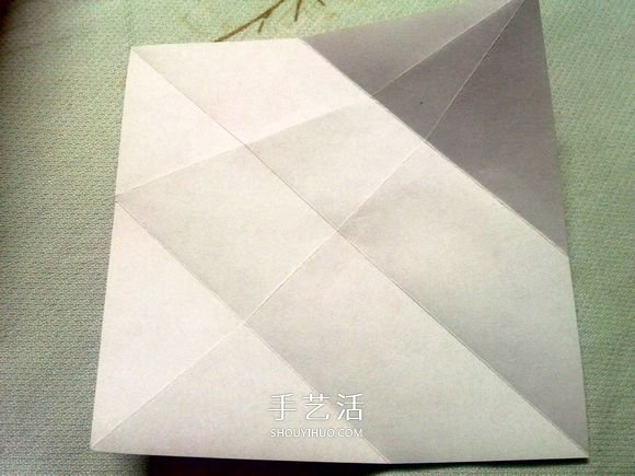 萌神折纸教程 可爱立体大白的折法图解步骤(图8)