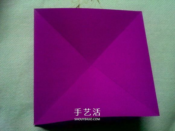 萌神折纸教程 可爱立体大白的折法图解步骤(图2)
