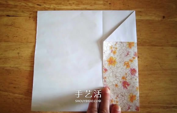 端午节手工制作 折纸粽子的折法详细步骤图(图11)