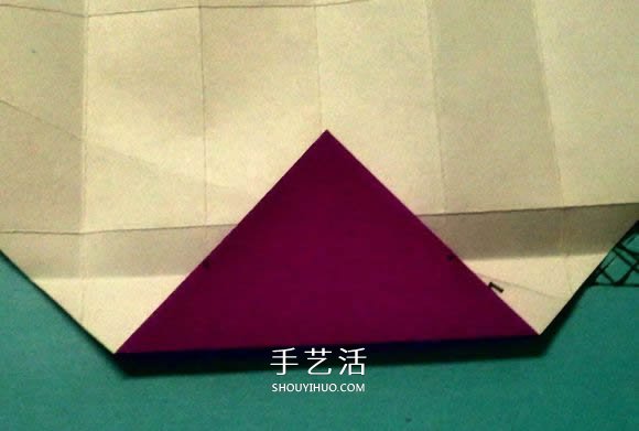 萌神折纸教程 可爱立体大白的折法图解步骤(图13)