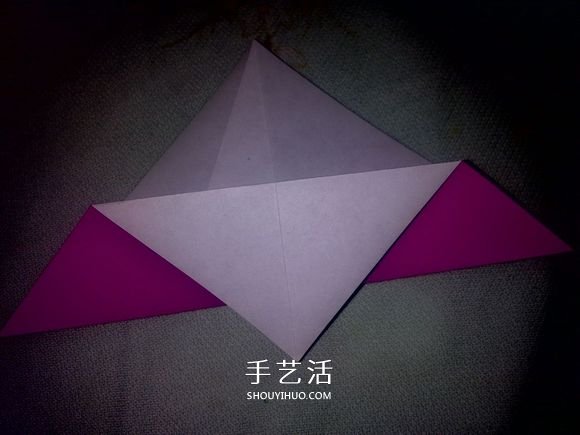 萌神折纸教程 可爱立体大白的折法图解步骤(图6)