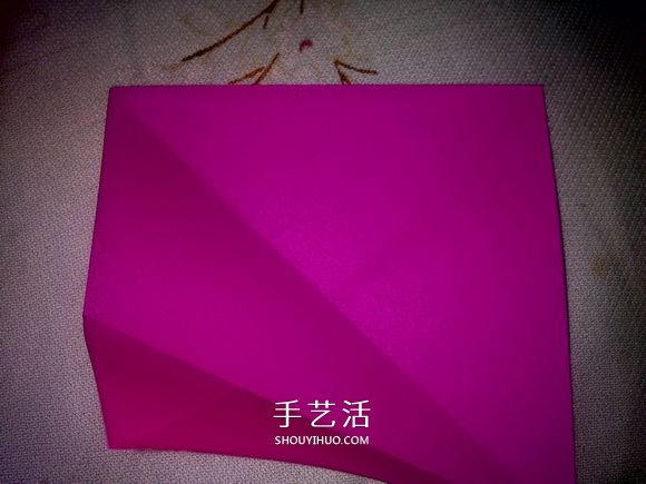萌神折纸教程 可爱立体大白的折法图解步骤(图4)