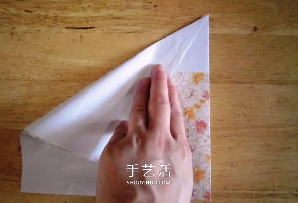 端午节手工制作 折纸粽子的折法详细步骤图(图22)