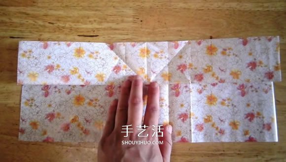 端午节手工制作 折纸粽子的折法详细步骤图(图29)