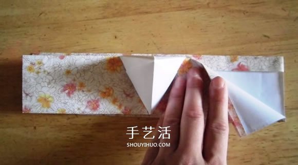 端午节手工制作 折纸粽子的折法详细步骤图(图38)