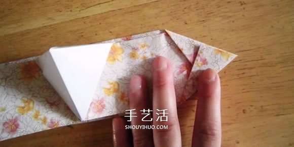 端午节手工制作 折纸粽子的折法详细步骤图(图40)