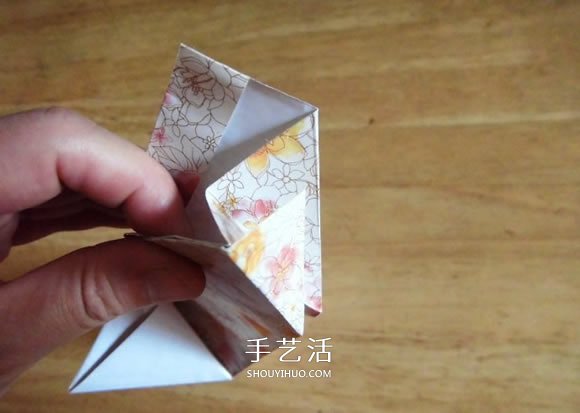 端午节手工制作 折纸粽子的折法详细步骤图(图45)