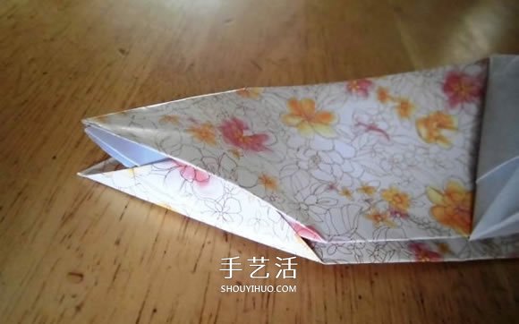 端午节手工制作 折纸粽子的折法详细步骤图(图49)