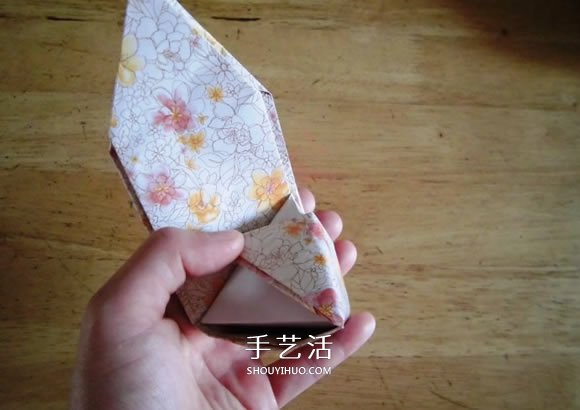 端午节手工制作 折纸粽子的折法详细步骤图(图52)