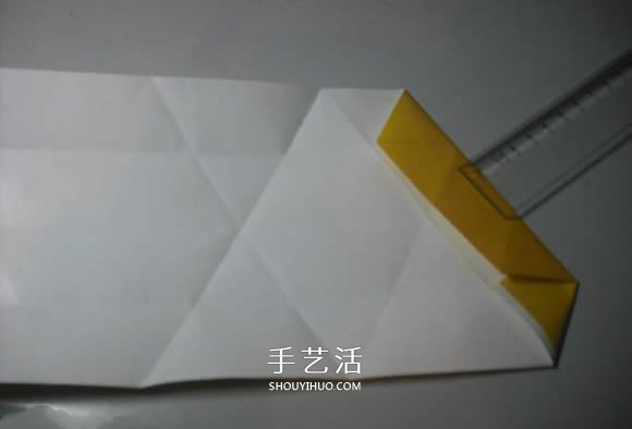 纸币勋章怎么折图解 手工折纸勋章的方法(图10)