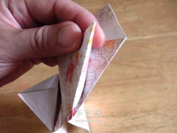 端午节手工制作 折纸粽子的折法详细步骤图(图46)