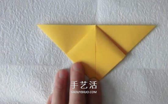 珠光海螺怎么折的教程 手工折纸海螺的步骤图(图5)