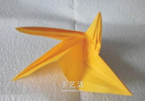 珠光海螺怎么折的教程 手工折纸海螺的步骤图(图14)