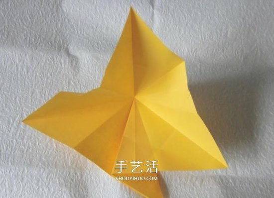 珠光海螺怎么折的教程 手工折纸海螺的步骤图(图9)