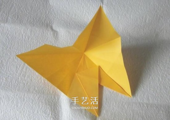 珠光海螺怎么折的教程 手工折纸海螺的步骤图(图11)
