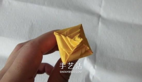 珠光海螺怎么折的教程 手工折纸海螺的步骤图(图24)