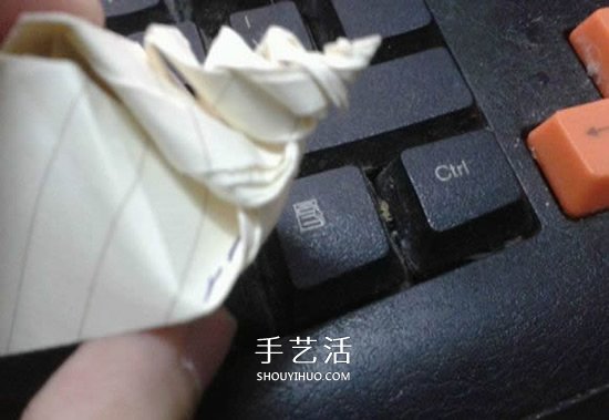 珠光海螺怎么折的教程 手工折纸海螺的步骤图(图36)