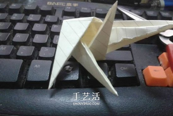 珠光海螺怎么折的教程 手工折纸海螺的步骤图(图29)