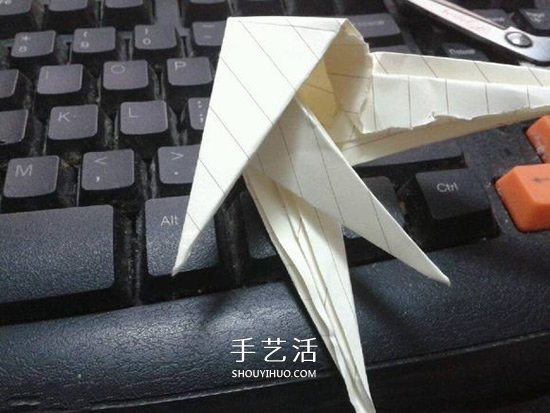 珠光海螺怎么折的教程 手工折纸海螺的步骤图(图28)